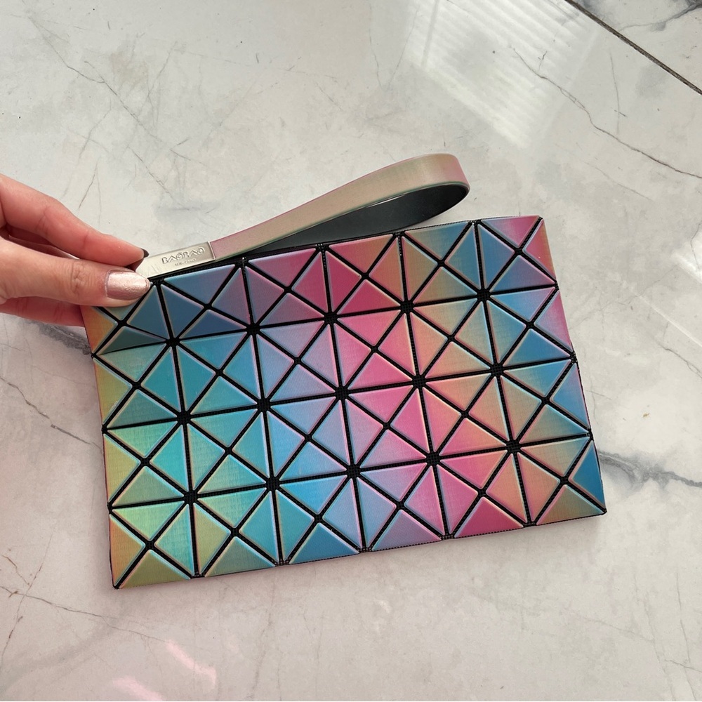ISSEY MIYAKE Bao Bao Rainbow Clutch Bag RARE